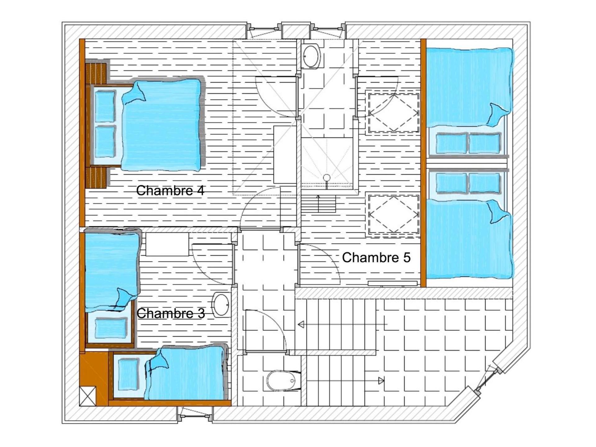 Chalet Rouge Ou Blanc Villard-Reculas Ngoại thất bức ảnh